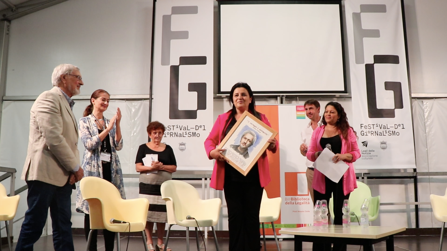 Il giornalismo contro la camorra, Marilena Natale premiata a Ronchi